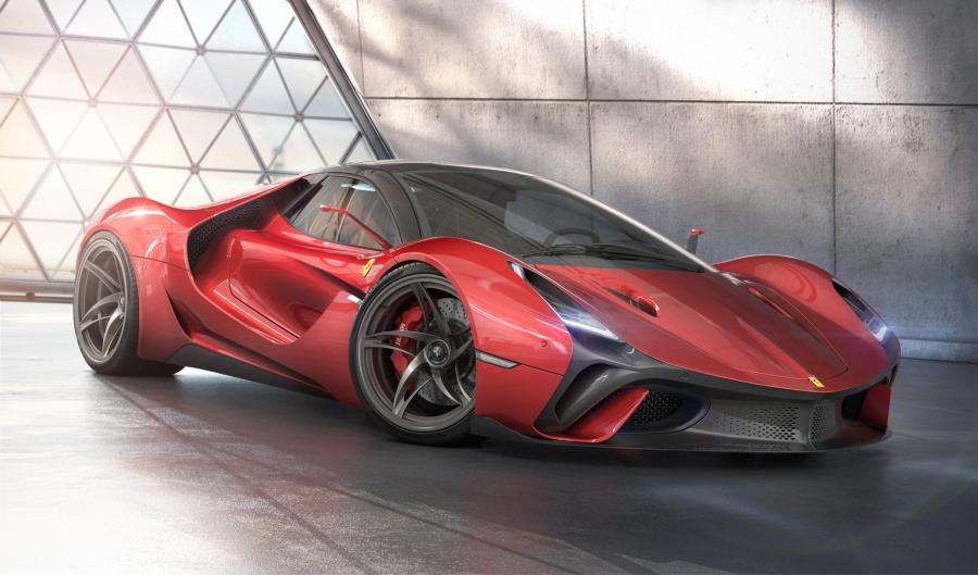 Ferrari Stallone Concept by Murray Sharp 2020 года  (фото 1 из 15)